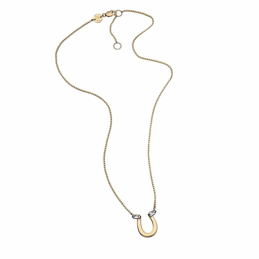 NEW JENNIFER ZEUNER women's mavrick necklace in gold